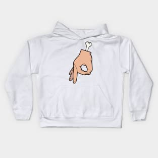 The Circle Game Bone Kids Hoodie